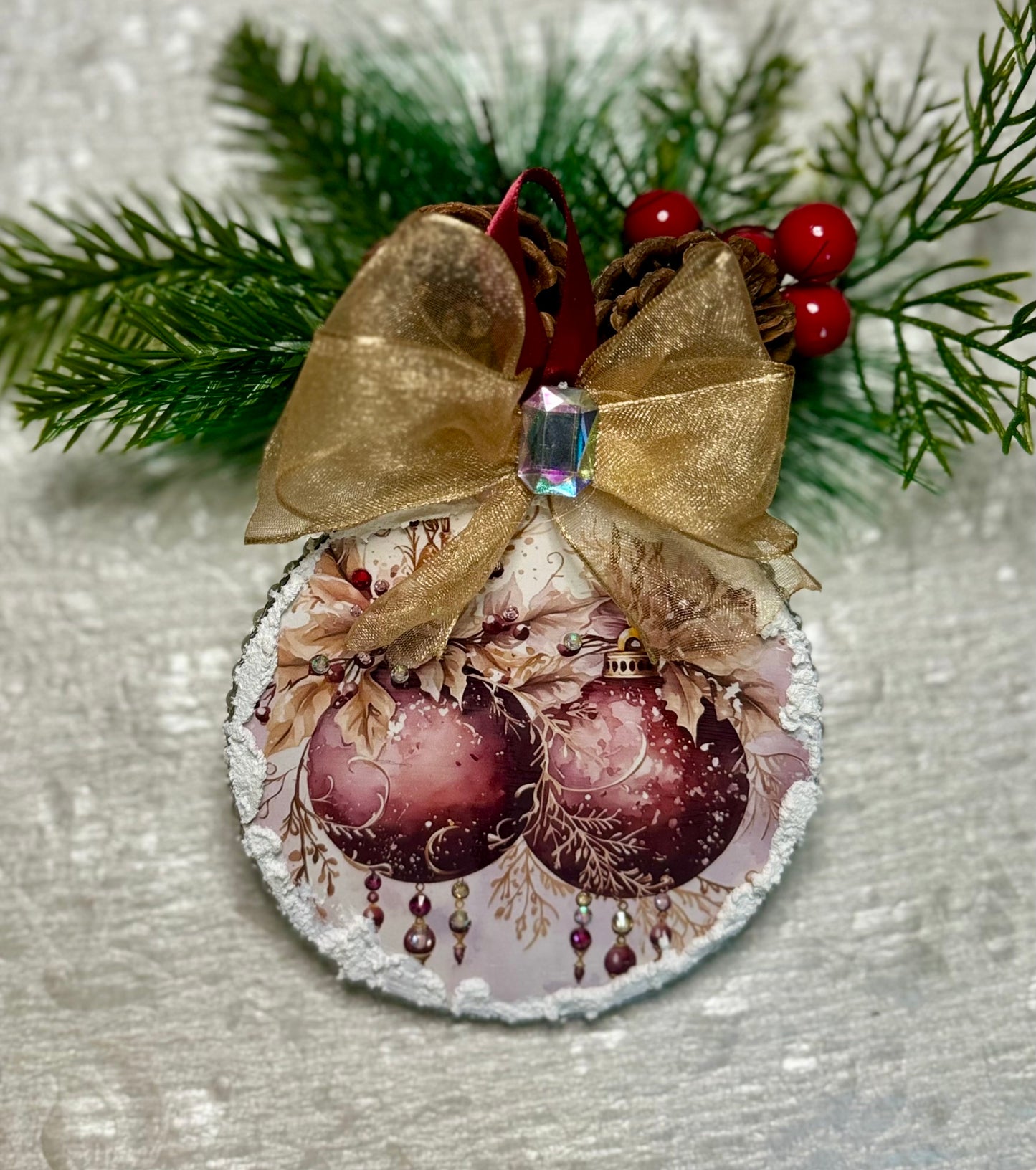 Elegant Baubles Ornament