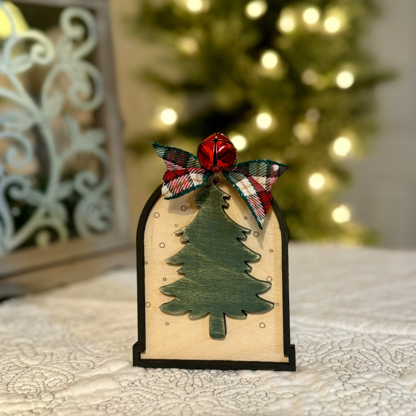Personalized Tree Christmas Ornament