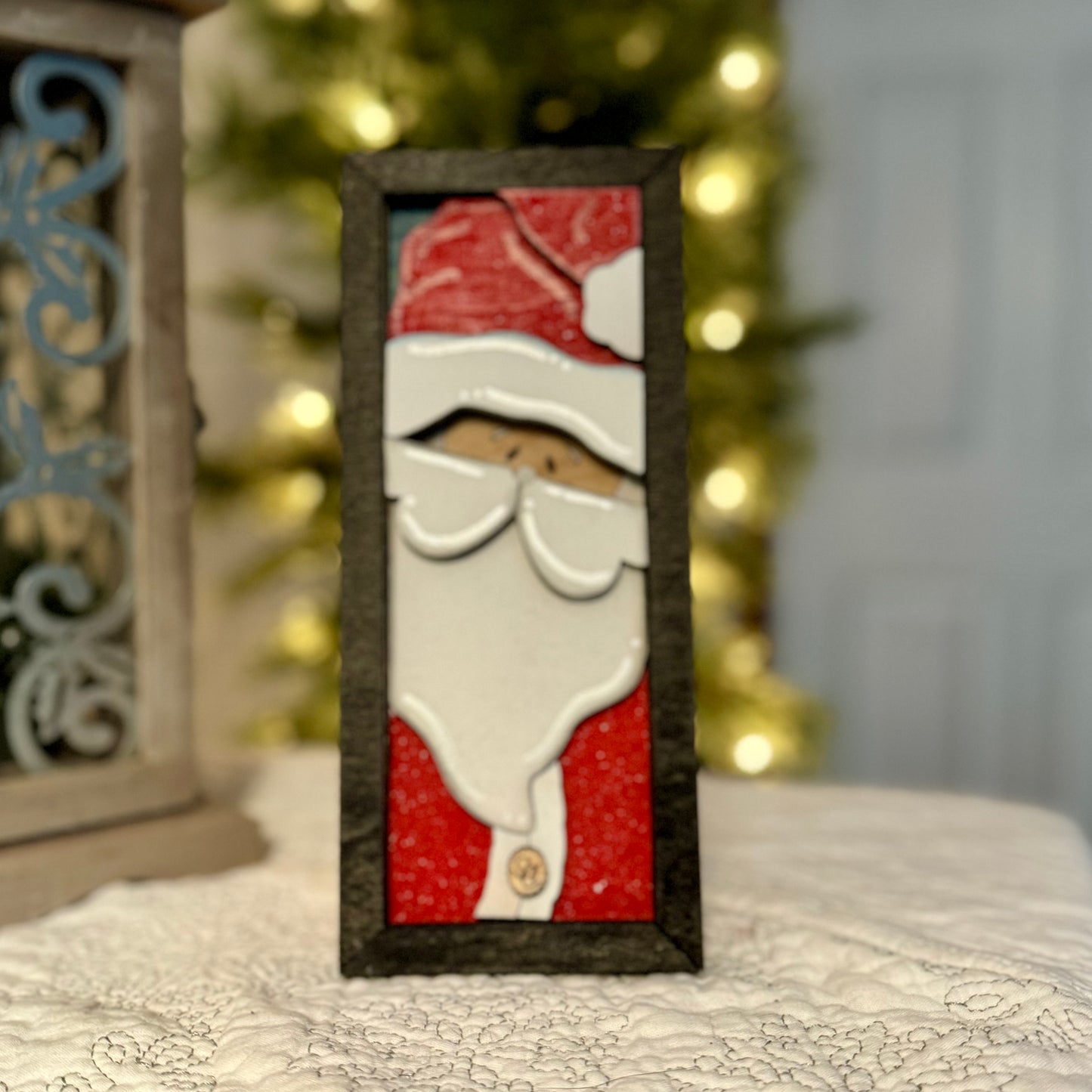 Santa Decor Sign