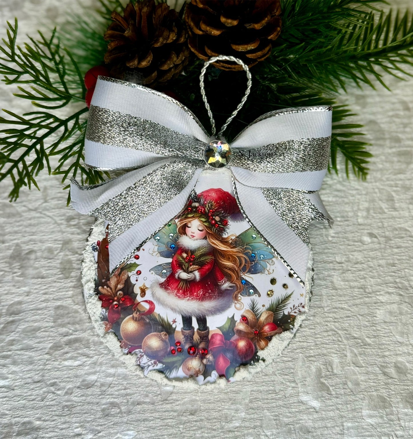 Festive Fairy Ornament
