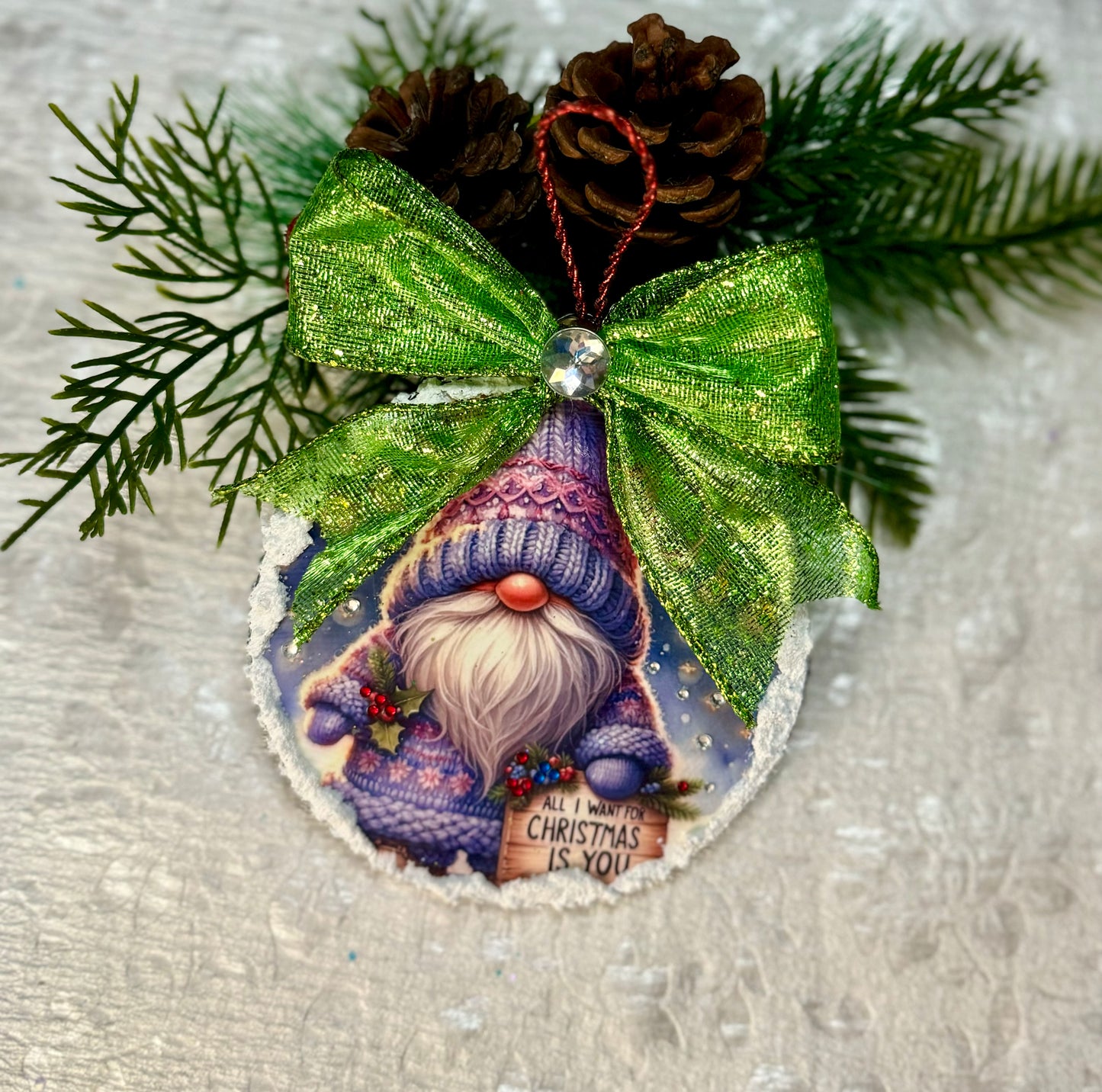 Whimsical Gnome Ornament