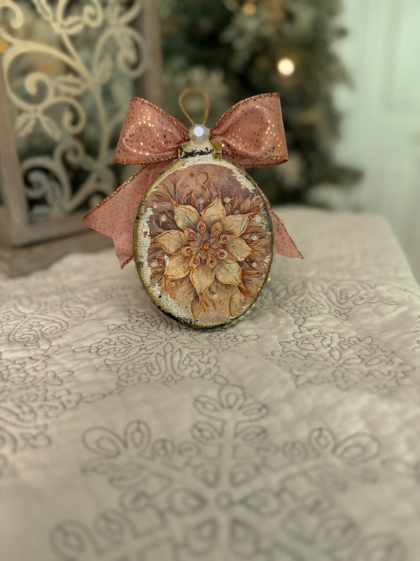 Santa Christmas Ornament