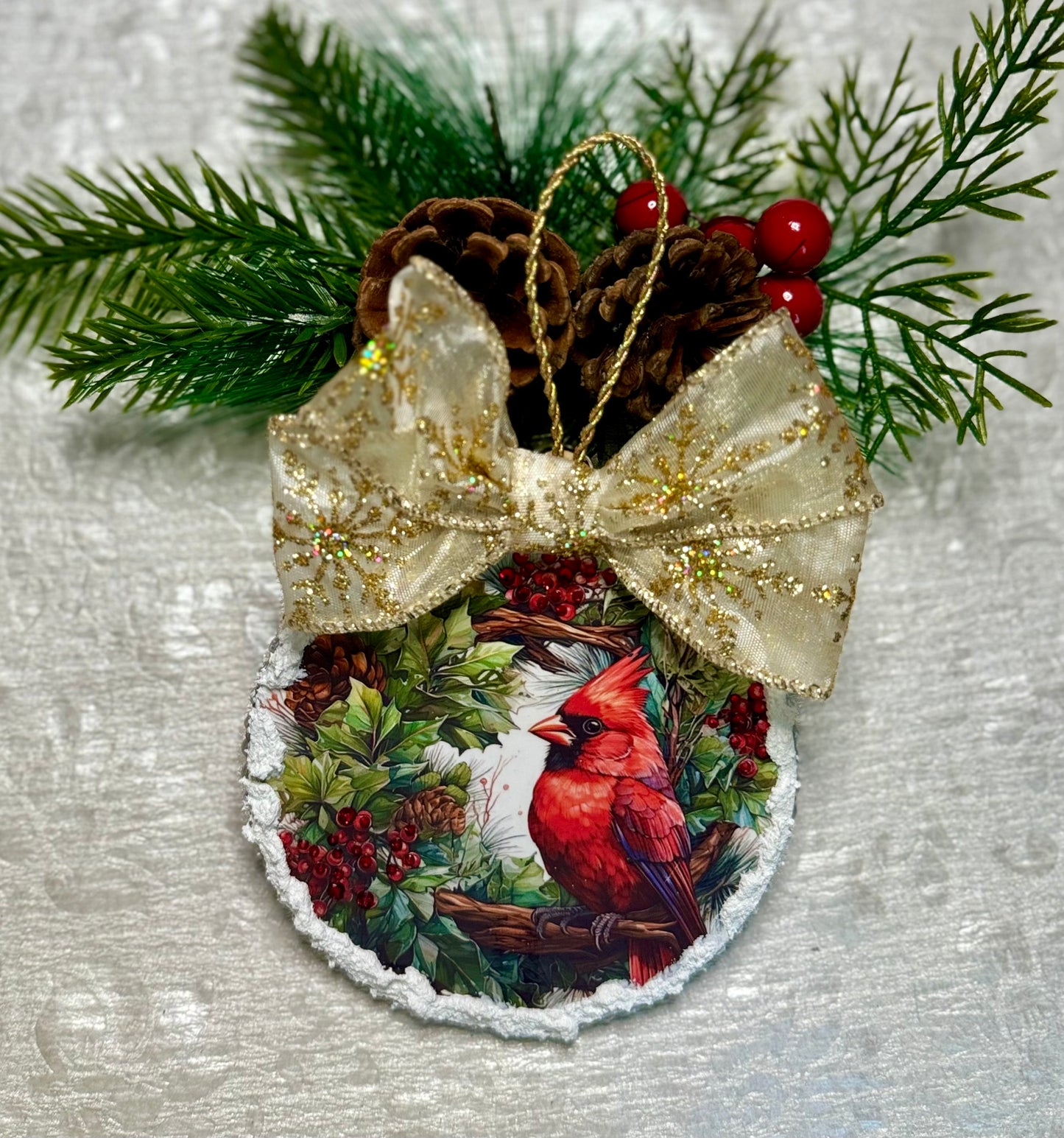 Cardinal Ornament