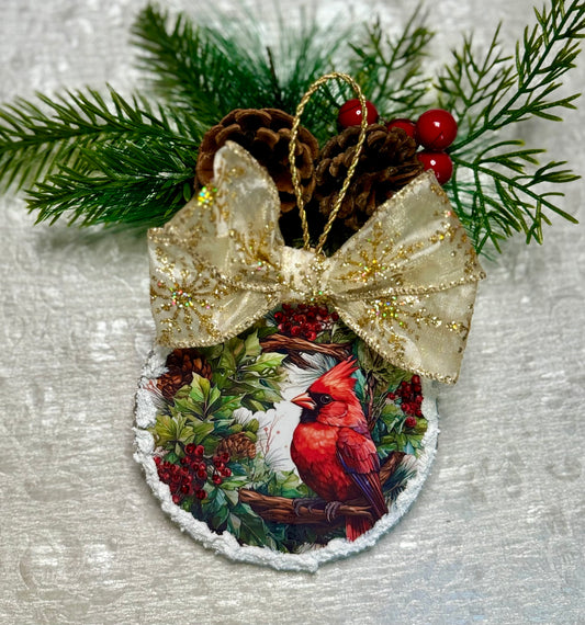 Cardinal Ornament