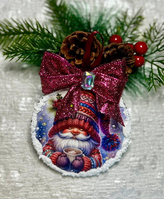 Gnome Cocoa Ornament