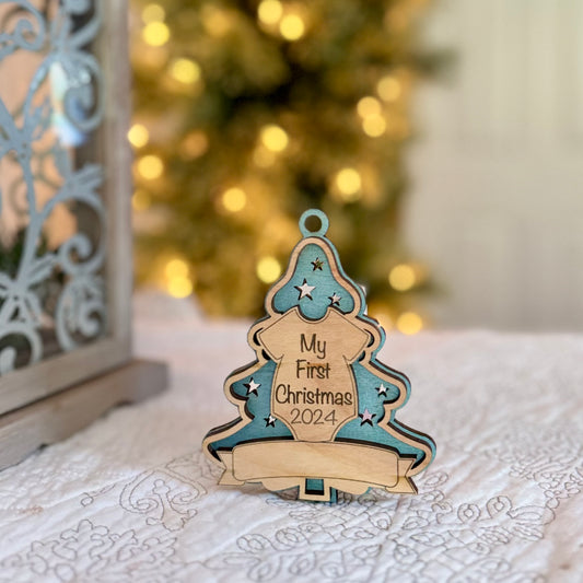 Christmas Firsts Tree Ornament