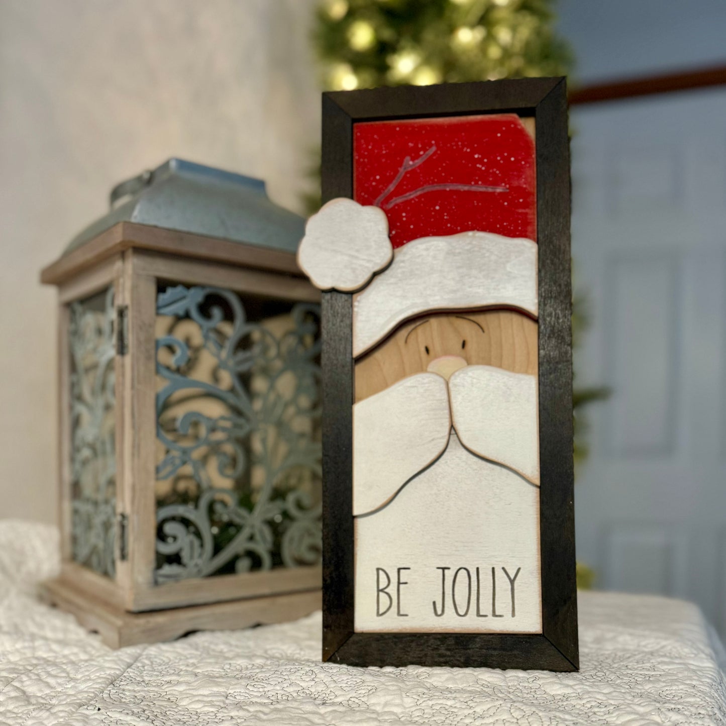 Be Jolly Decorative Christmas Sign