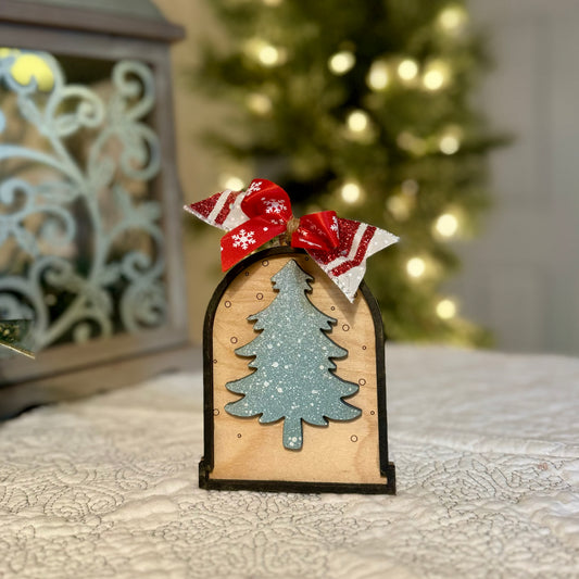 Personalized Tree Christmas Ornament