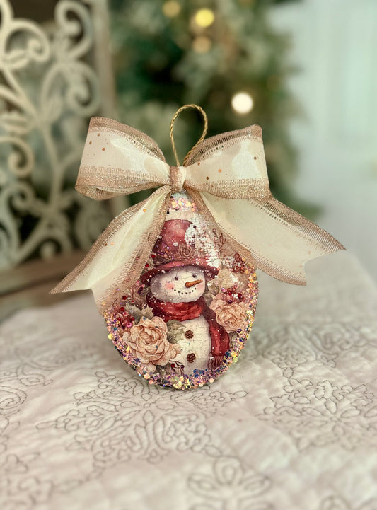 Snowman Christmas Ornament