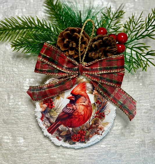 Cardinal Ornament