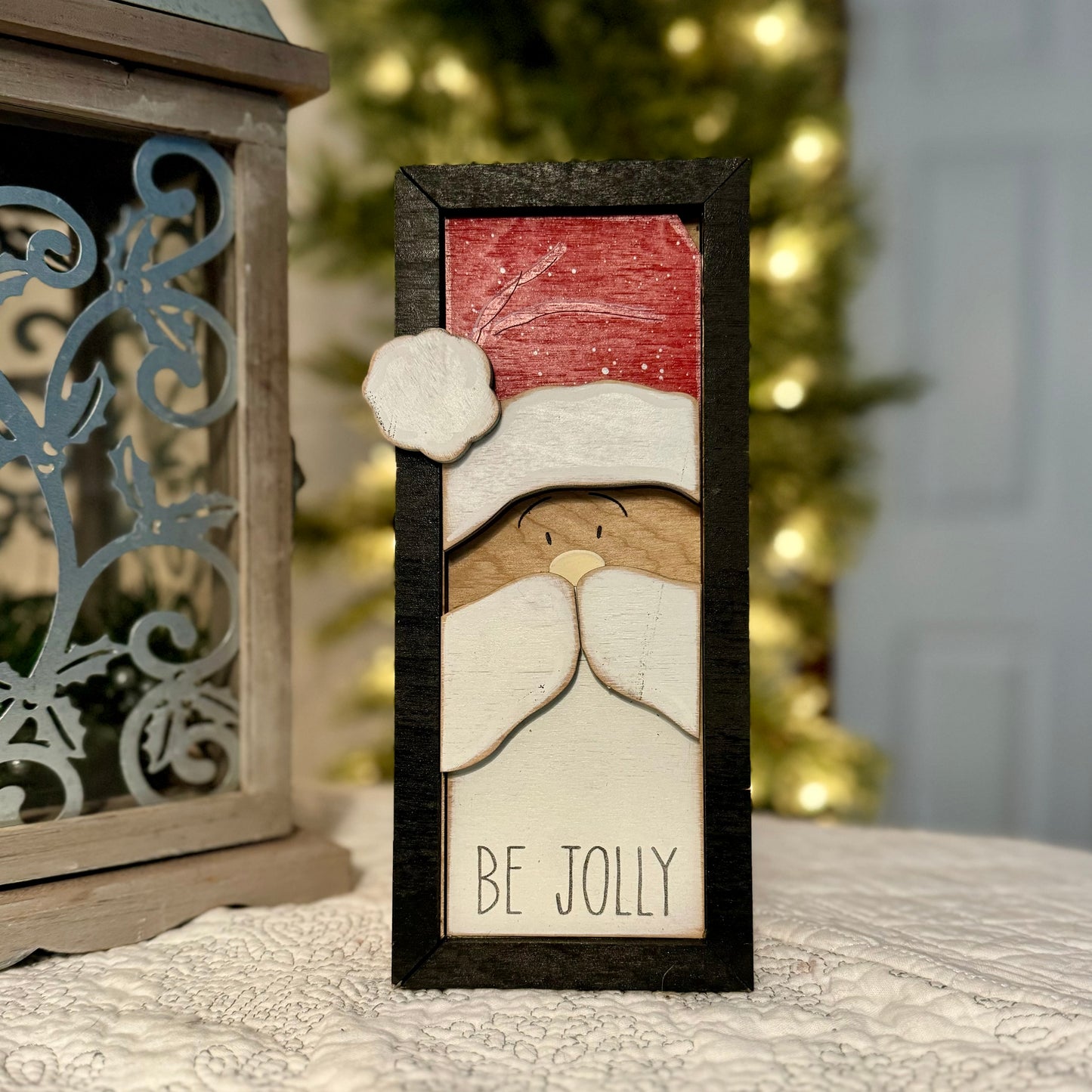 Be Jolly Decorative Christmas Sign