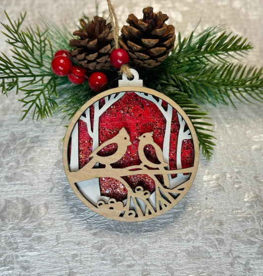 Holiday Bird Ornament