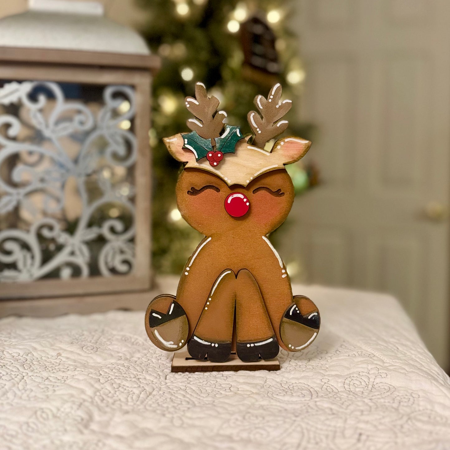 Sitting Reindeer